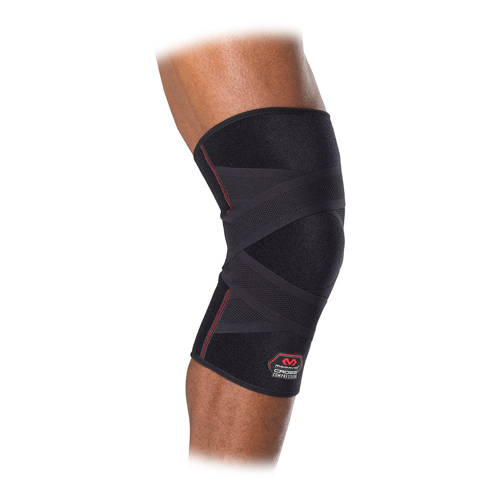 Cross Compression™ Knee Sleeve with Adjustable Compression Straps