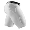 McDavid HEX® Thudd Short - White - Side Hero View