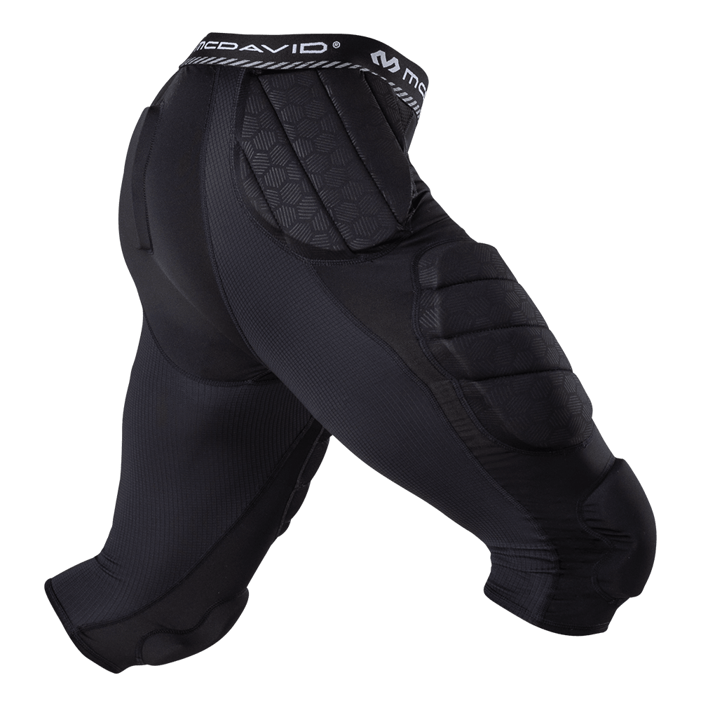 Basketball Sports Pants ¾ Padded Compression Pants with Knee Pads- Youth  and Adult