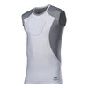 McDavid HEX® Sternum Shirt - White/Grey - Front View