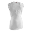 McDavid HEX® Sleeveless Shirt/5-Pad - White - Back View