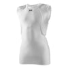 McDavid HEX® Sleeveless Shirt/5-Pad - White - Front View