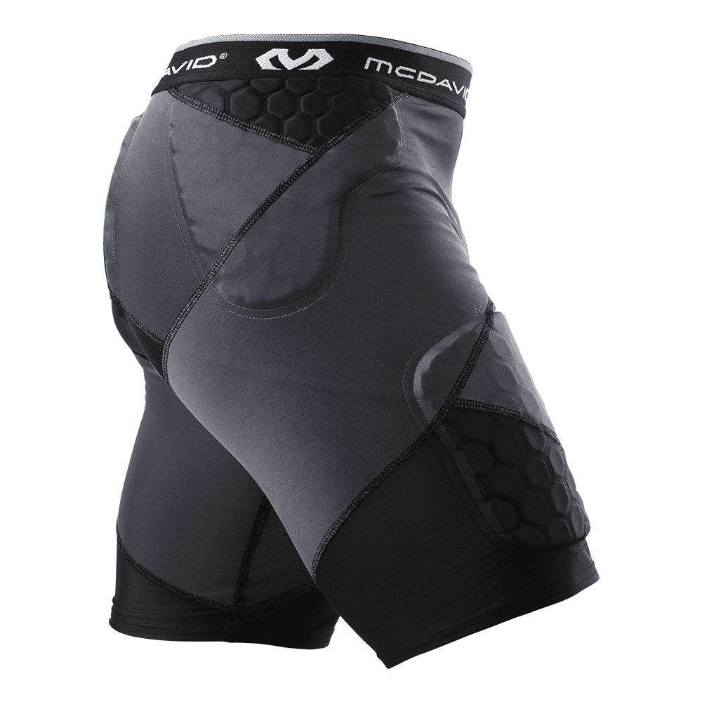 McDavid 8200 Cross Compression Short With Hip Spica Black Large