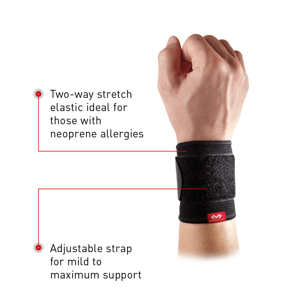WRIST SUPPORT W/LOOP, ELASTIC, BLACK, Wrist Braces & Supports, By Body  Part, Open Catalog