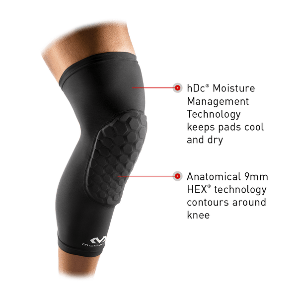 Knee Compression Pads,Basketball Knee Pads with Honeycomb Padding,  Breathable and Non-Slip Knee Pads for Volleyball Gym Running Workout  Sports, Hex