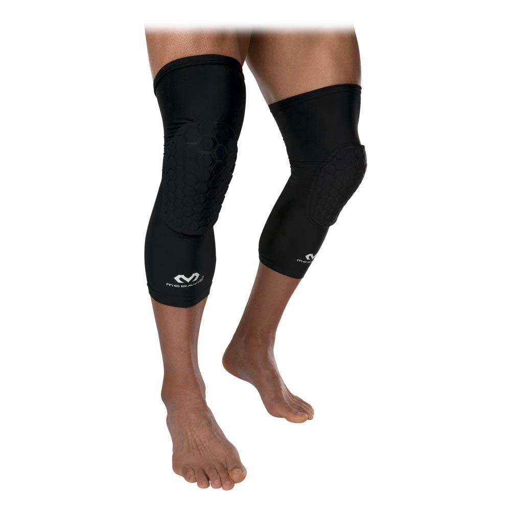 Knee Compression Sleeves: McDavid Hex Knee Pads Compression Leg Sleeve for  Basketball, Volleyball, Weightlifting, and More - Pair of Sleeves