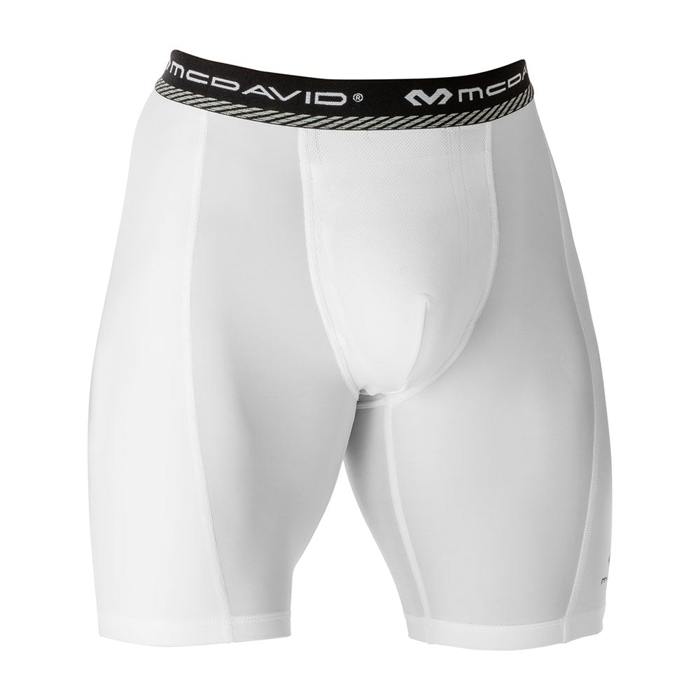 McDavid Boys' Boxer Brief Shorts with FlexCup Athletic Protection, Moisture  Wicking & Cooling, White, PeeWee Regular : Sports & Outdoors 