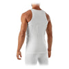 McDavid ELITE HEX® Tank Shirt/3-Pad - White - On Model - Back View