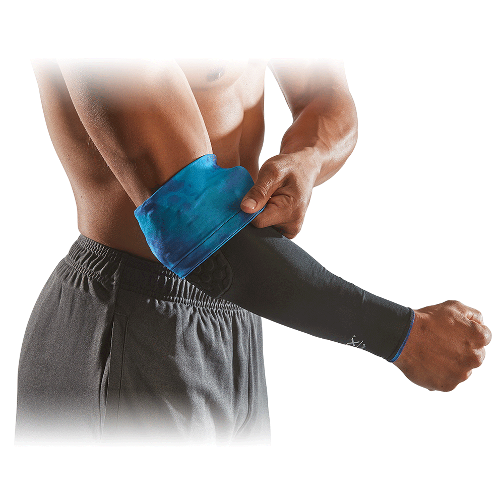 Elbow pads McDavid Hex Arm Sleeve Blue - Fútbol Emotion