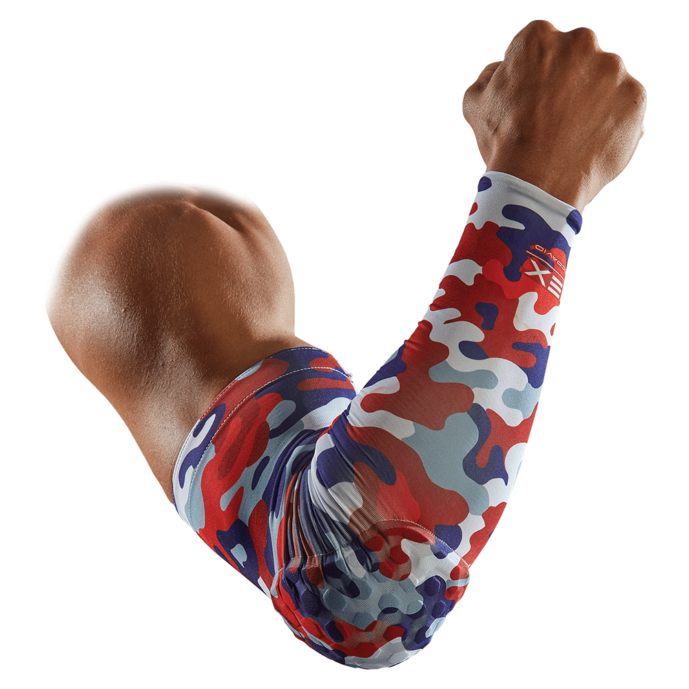 Nike Pro Combat Dri-Fit Arm Shivers - Red