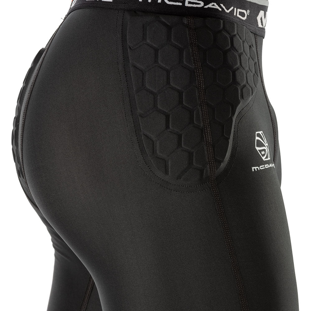 3/4 elite compression pants McDavid Hex 2-pad protège-genoux