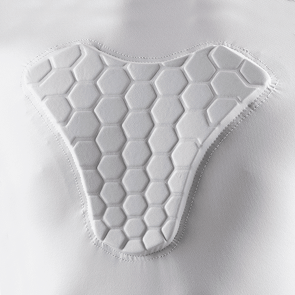 HEX® Sternum Raglan 3/4 Length Shirt (White/Black)