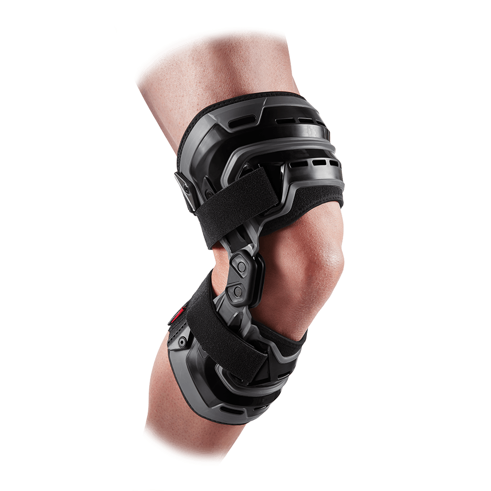 Hinged Knee Brace Support with X-Strap - Maximum Support