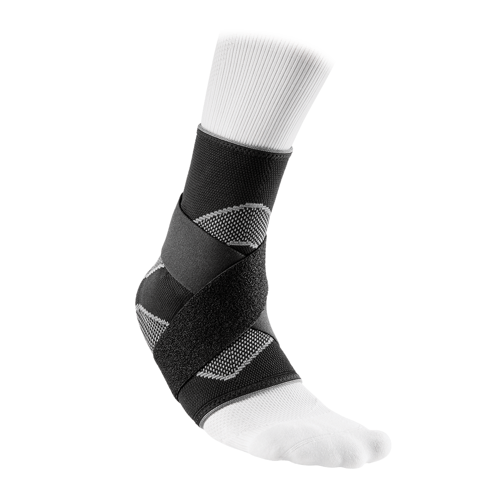 Ankle Sleeve/4-Way Elastic with Figure-8 Straps | McDavid