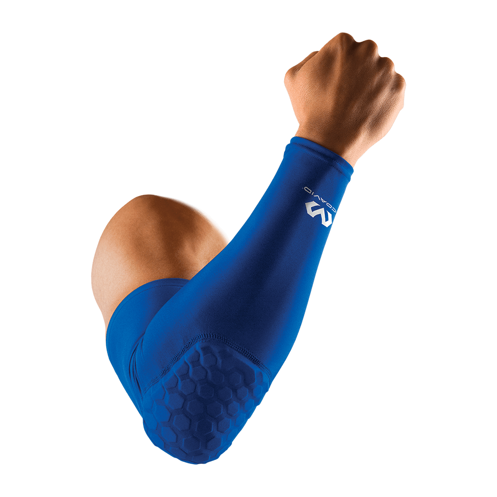 NIKE Pro Combat Compression Padded R BLUE Basketball Shin Leg